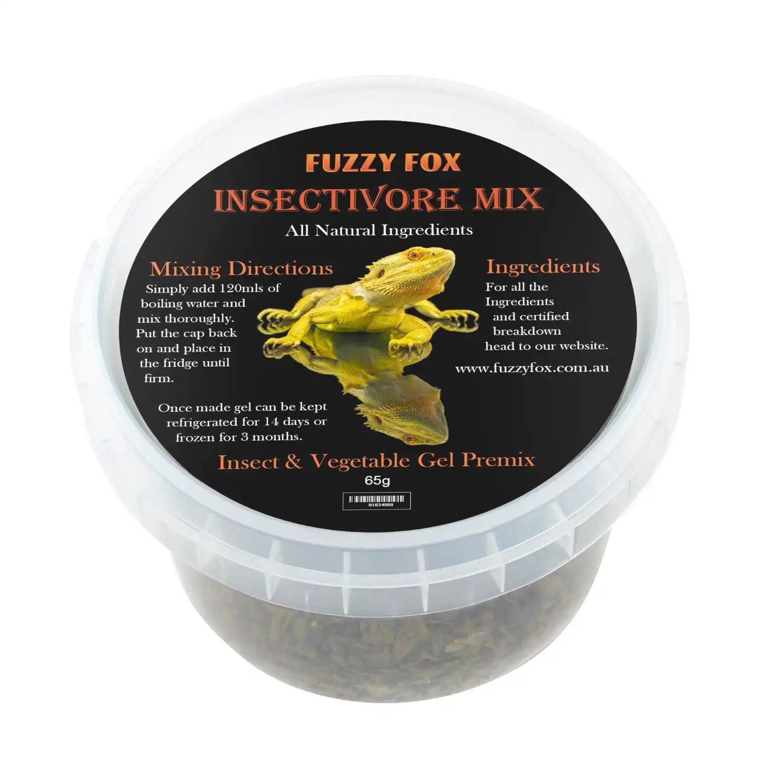 Fuzzy Fox Insectivore Gel Mix 65g