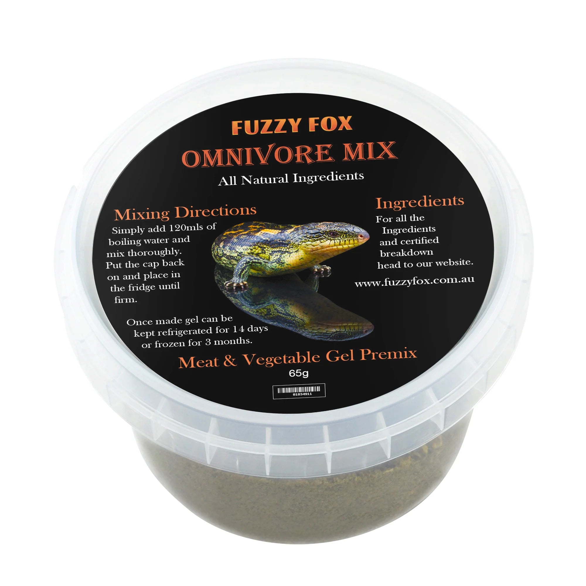 Fuzzy Fox Omnivore Gel Mix 65g