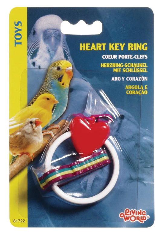 Living World Heart Keyring