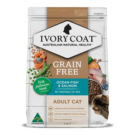 Ivory Coat Cat Oceanfish & Salmon 2kg