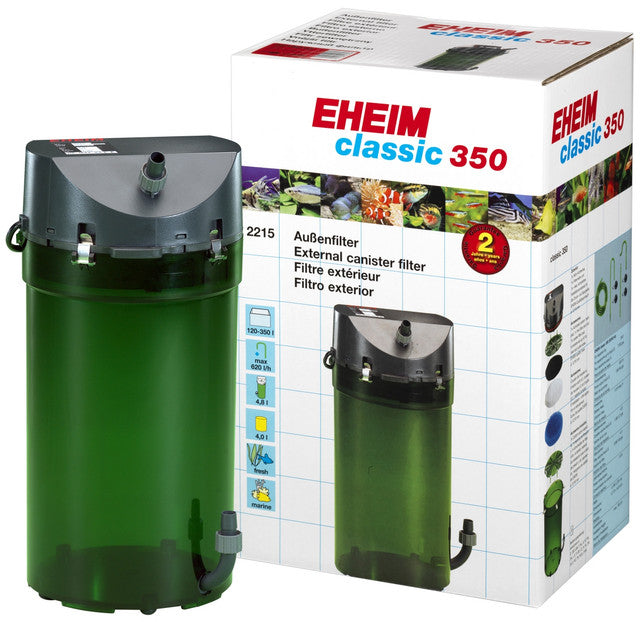 Eheim Classic 350 Exterl Filter With Media