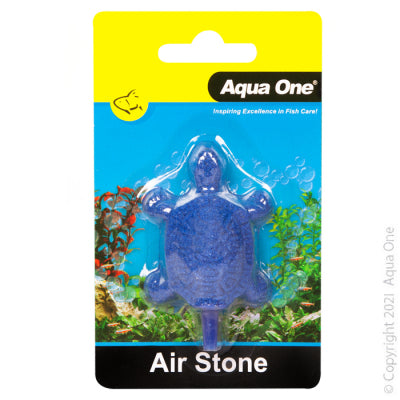 Aqua One Air Stone Tortoise Medium 6cm X 7.8cm