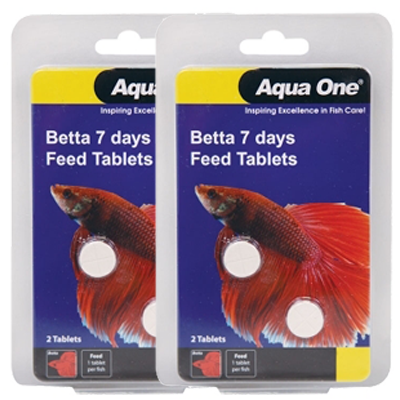 Block Betta 7 Day Feeder 2 Tabs