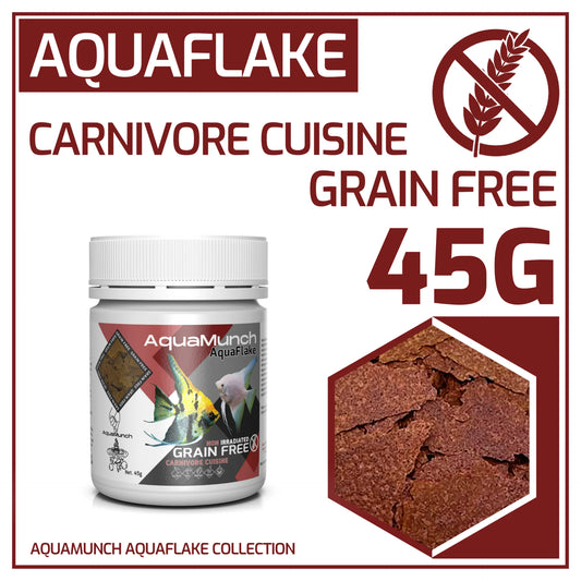 Aquamunch Aquflake Carnivore Cuisine 45g