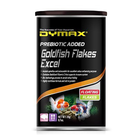 Dymax Excel Goldfish Flakes 20g