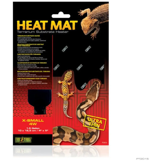 Exo Terra Heat Mat 4w 10x12.5cm Xsmall