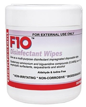 F10 Wipes (100)