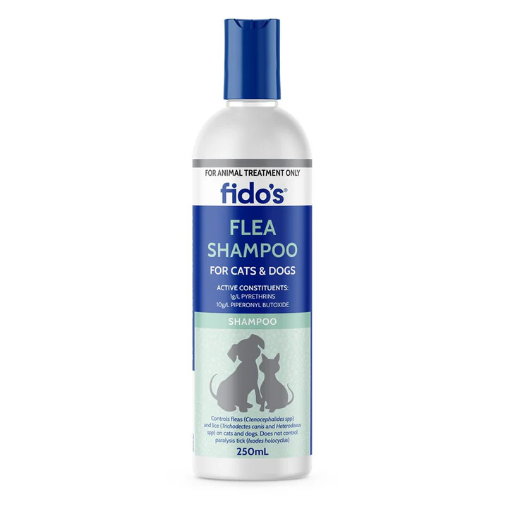 Fido's Flea Shampoo For Cats & Dogs 250ml