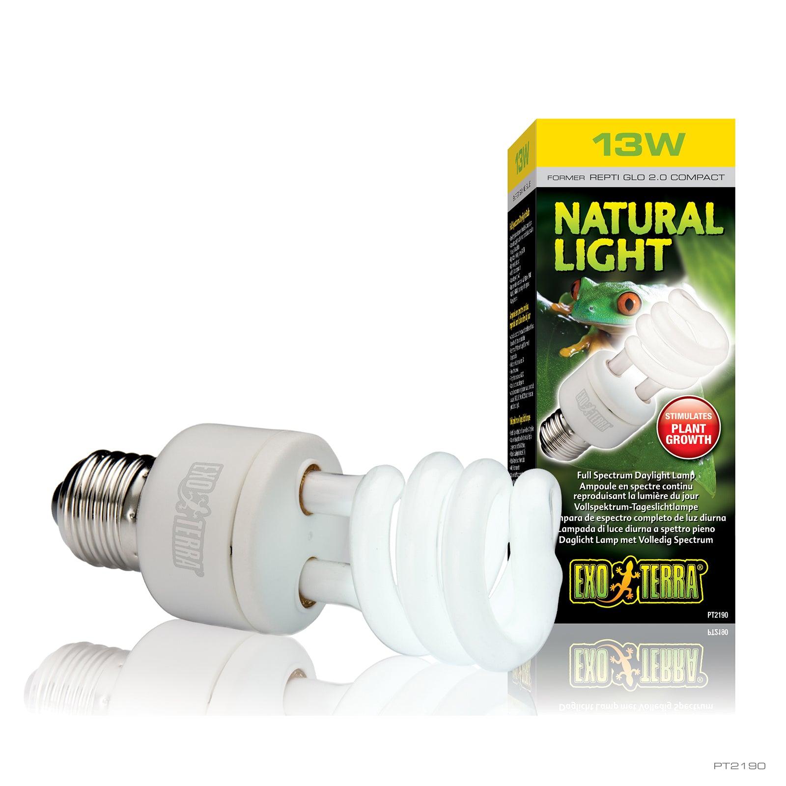 Exo Terra Natural Light (repti Glo 2.0 Compact Fluorescent) - 13 Watt