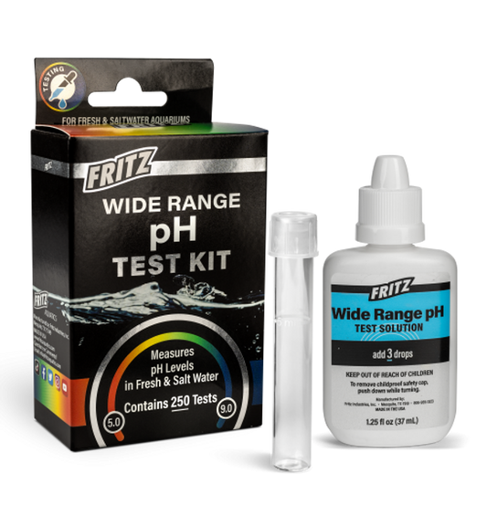 Fritz Wide Range Ph Test Kit 5.0-9.0