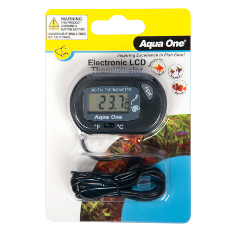 Thermometer Lcd Electronic Outside Tank St-3