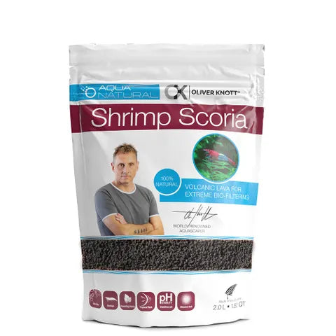 Aquanatural Shrimp Scoria Black 2l