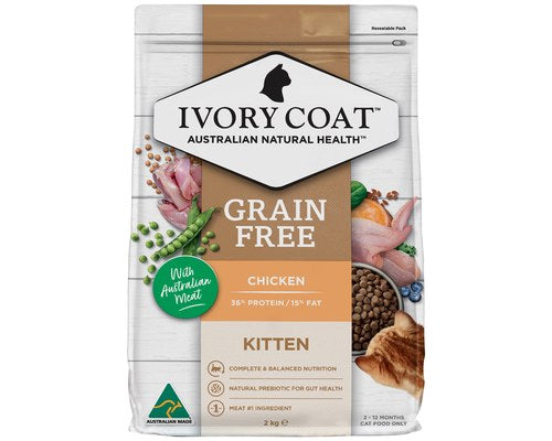 Ivory Coat Kitten Gf Chicken 2kg