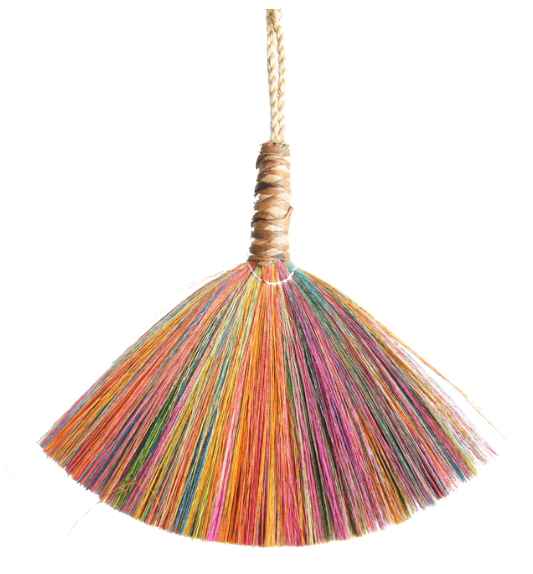 Feathered Friends Peener Fan Rainbow Medium