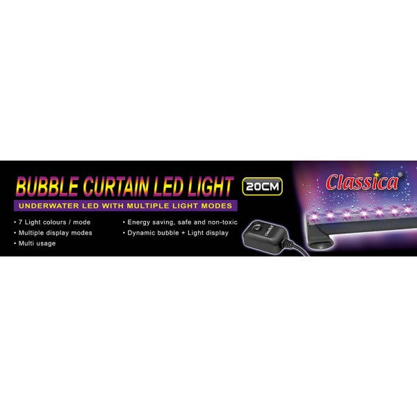 Classica Bubble Curtain Underwater Led Light - 20cm