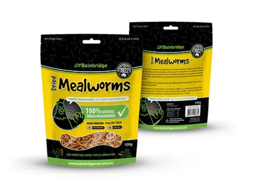 Dried Mealworms 250g Bainbridge