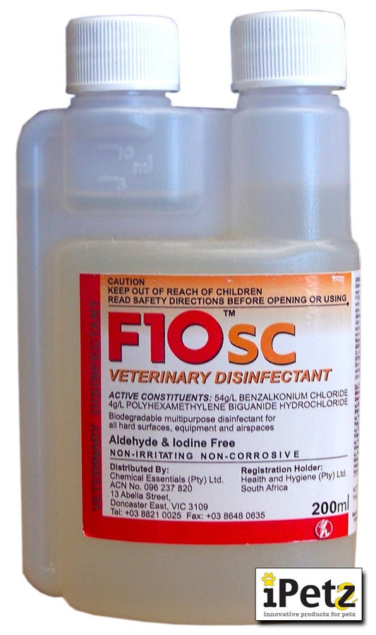 F10 SC Veterinary Disinfectant 200ml